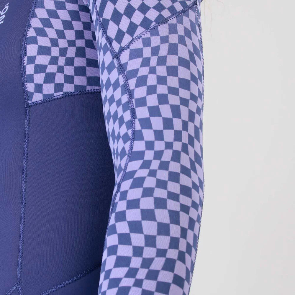 SOORUZ | DIVINE CZ 4/3 PURPLE WOMEN 25 | חליפת גלישה נשים 4/3 סגול סגירת חזה דוגית