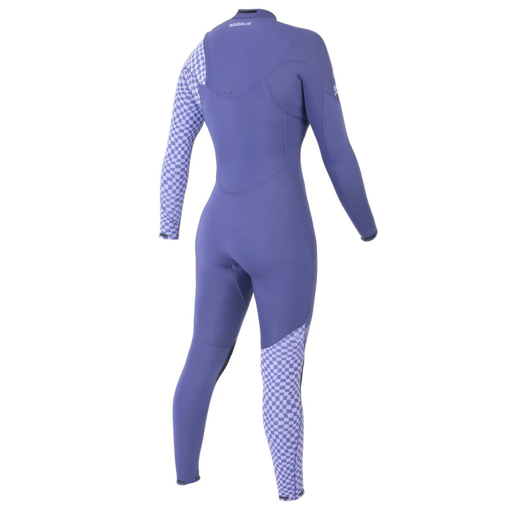 SOORUZ | DIVINE CZ 4/3 PURPLE WOMEN 25 | חליפת גלישה נשים 4/3 סגול סגירת חזה דוגית