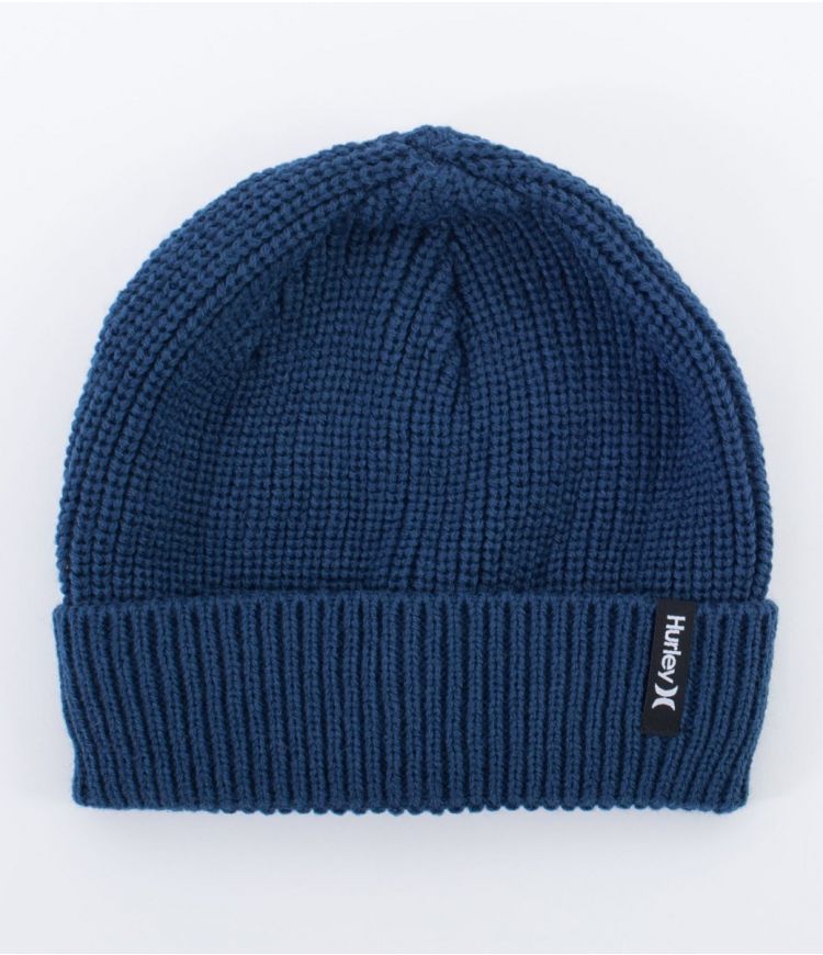 HURLEY | M MAX CUFF 2.0 | כובע צמר הארלי כחול 911