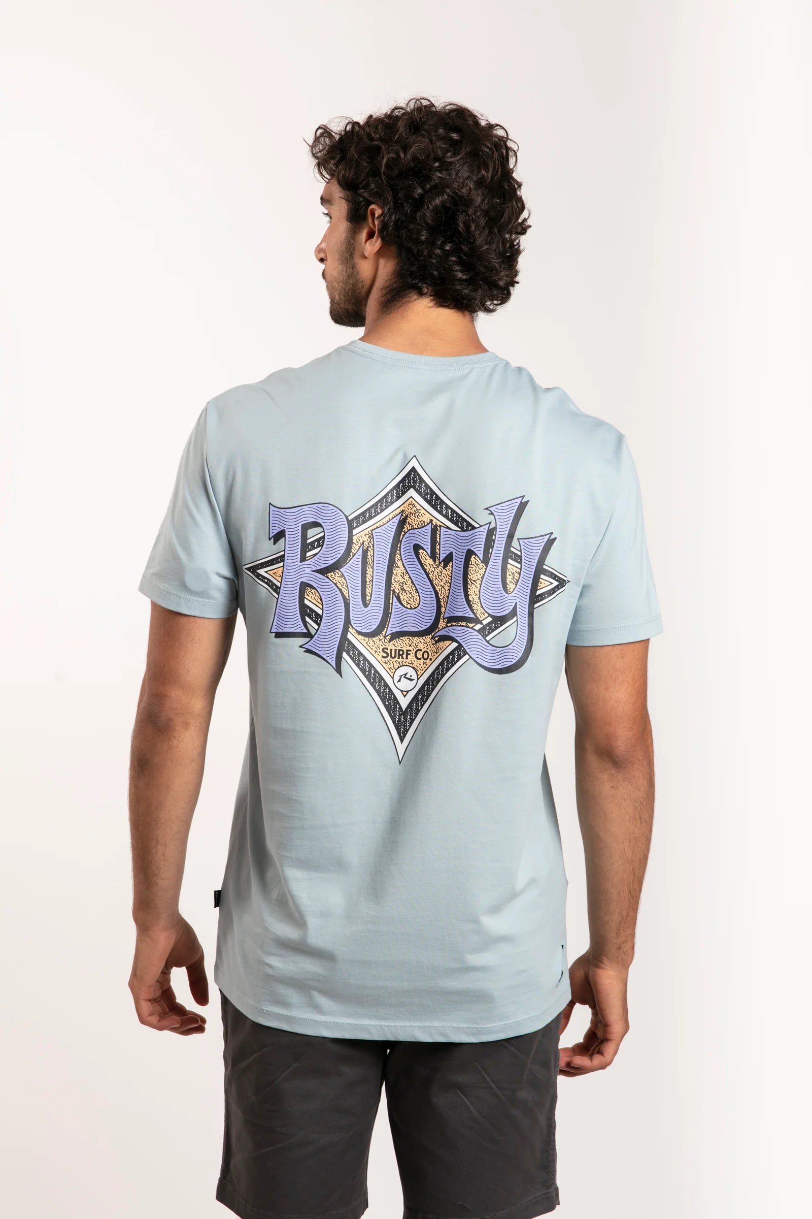 RUSTY | SHIRT TULIOIS BLUE | חולצה קצרה אוריונקה