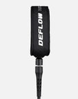 DEFLOW | LEASH HIGH PERFORMANCE KNEE 9FT 7MM | ליש ברך 9 שחור דוגית