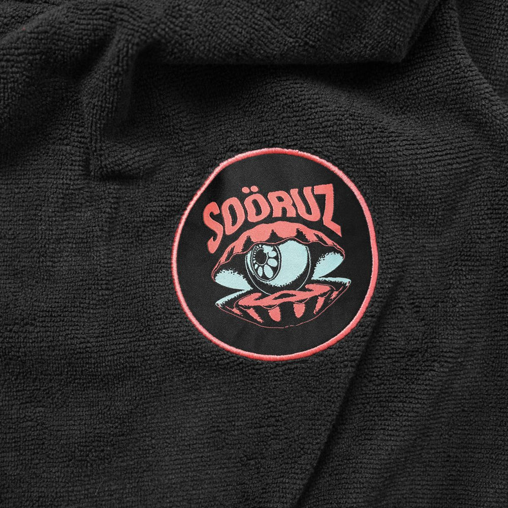SOORUZ | Poncho arco black | פונצ'ו סורוז שחור דוגית