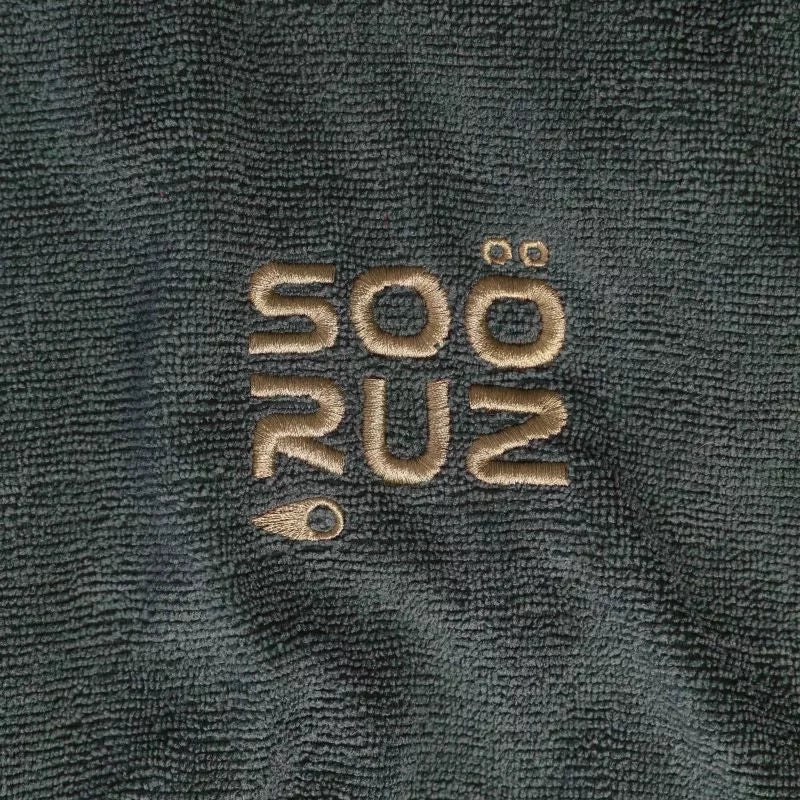 SOORUZ | Poncho laurel green | פונצ'ו סורוז ירוק דוגית