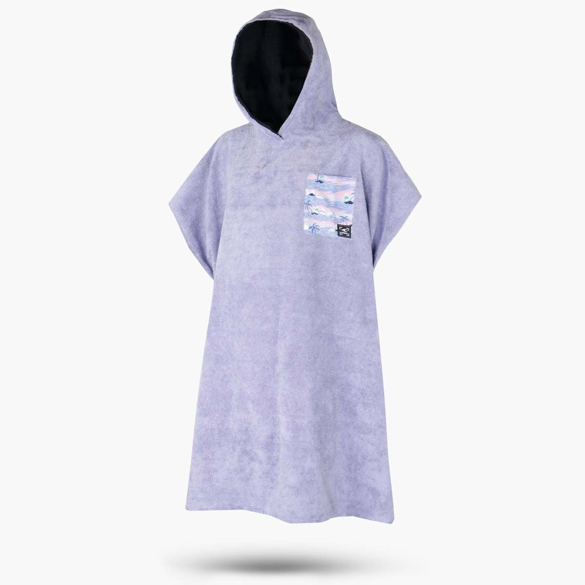 Sooruz Poncho Crusoe | פונצ'ו סורוז סגול דוגית