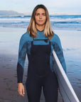 SOORUZ | DIVINE FZ 4/3 WOMEN BLUE 24 | חליפה נשים דוגית