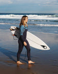 SOORUZ | DIVINE FZ 4/3 WOMEN BLUE 24 | חליפה נשים דוגית