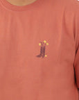 SOORUZ | RANCHER TERRACOTTA | חולצה קצרה דוגית