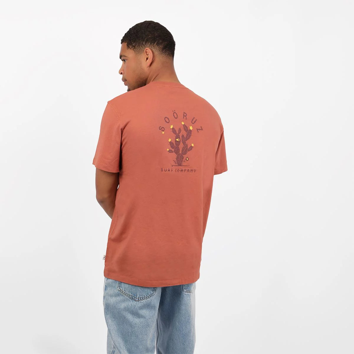 SOORUZ | RANCHER TERRACOTTA | חולצה קצרה דוגית