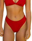 Naya Swimwear hot red yolandi Bottom | בגד ים לנשים- תחתון יולנדי- אדום Naya Swimwear