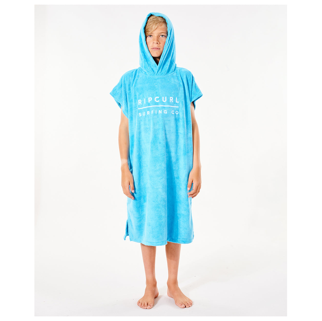 RIP CURL | HOODED TOWEL-B blue | פונצ'ו ילדים וויבז מ.ס בע"מ