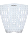 SHAPERS | HYBRID GROVELLER 3PC TAIL PAD WHITE BLACK | אסטרודק שייפרס גרובלר הייבריד אינטרסרף