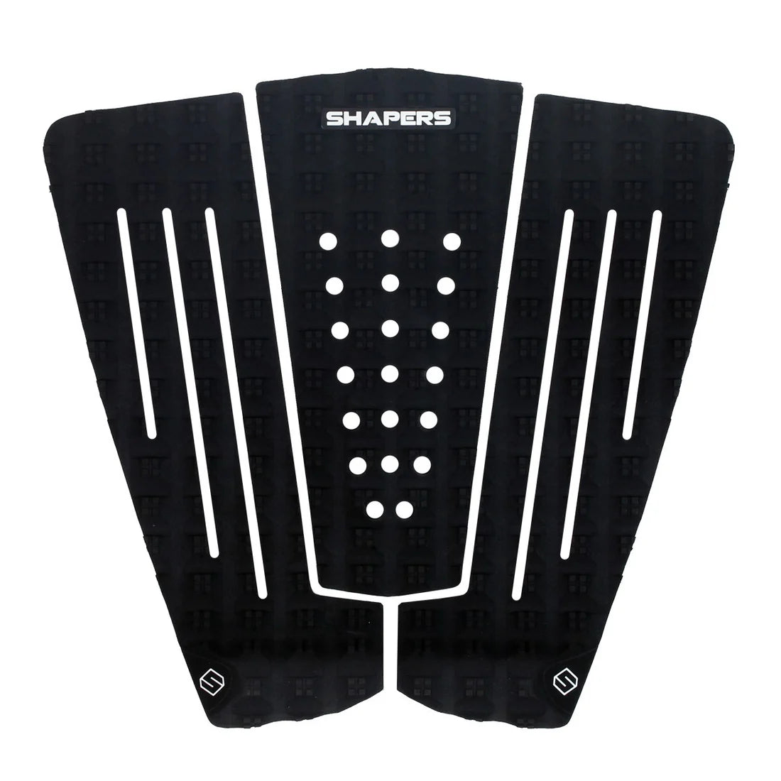 SHAPERS | ECONOMY HYBRID 3PC TAIL PAD BLACK | אסטרודק שייפרס גרובלר הייבריד אינטרסרף