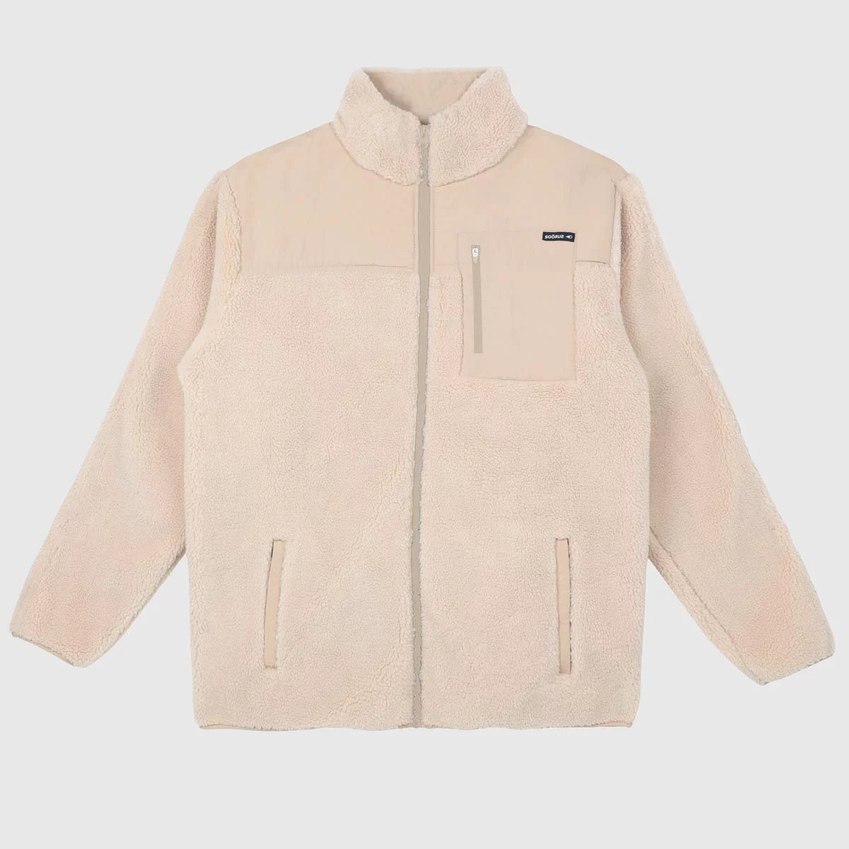 SOORUZ | SHERPA JACKET SAND | ג'קט פליז קרם דוגית