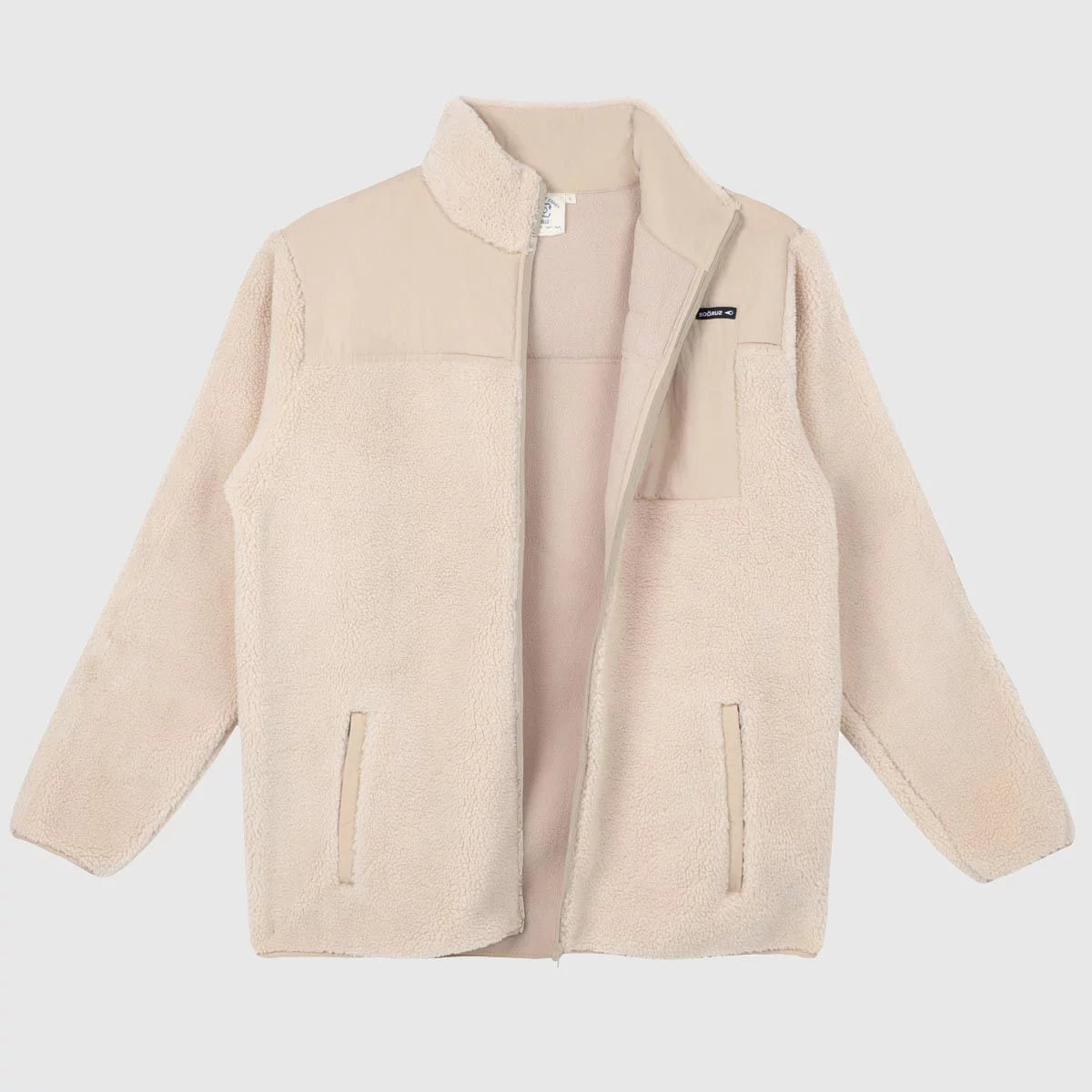 SOORUZ | SHERPA JACKET SAND | ג'קט פליז קרם דוגית