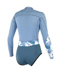 SOORUZ | SHORTY WOMEN 1/1 LS MINI ZIP DIVINE | כחול דוגית