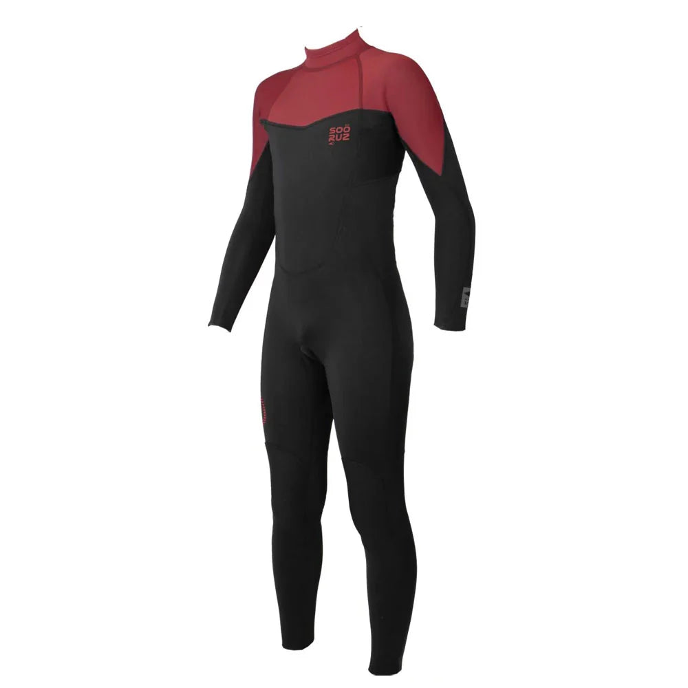 SOORUZ | FLY+ BZ KIDS 3/2 25 BLACK | חליפת גלישה ילדים רוכסן קדמי דוגית