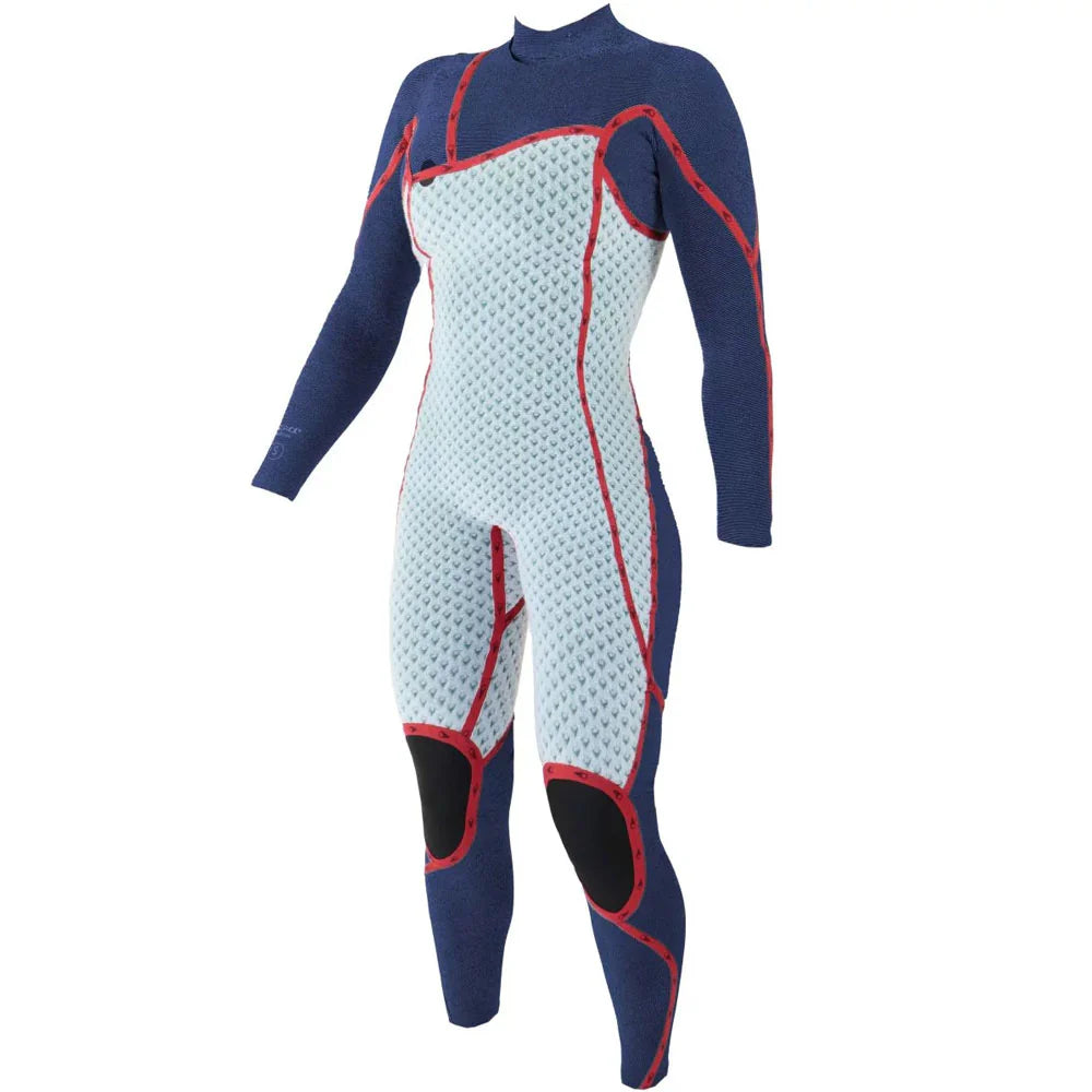 SOORUZ | GURU PRO CZ 4/3 OPIUM WOMEN 25 | חליפת גלישה נשים 4/3 סגול סגירת חזה דוגית