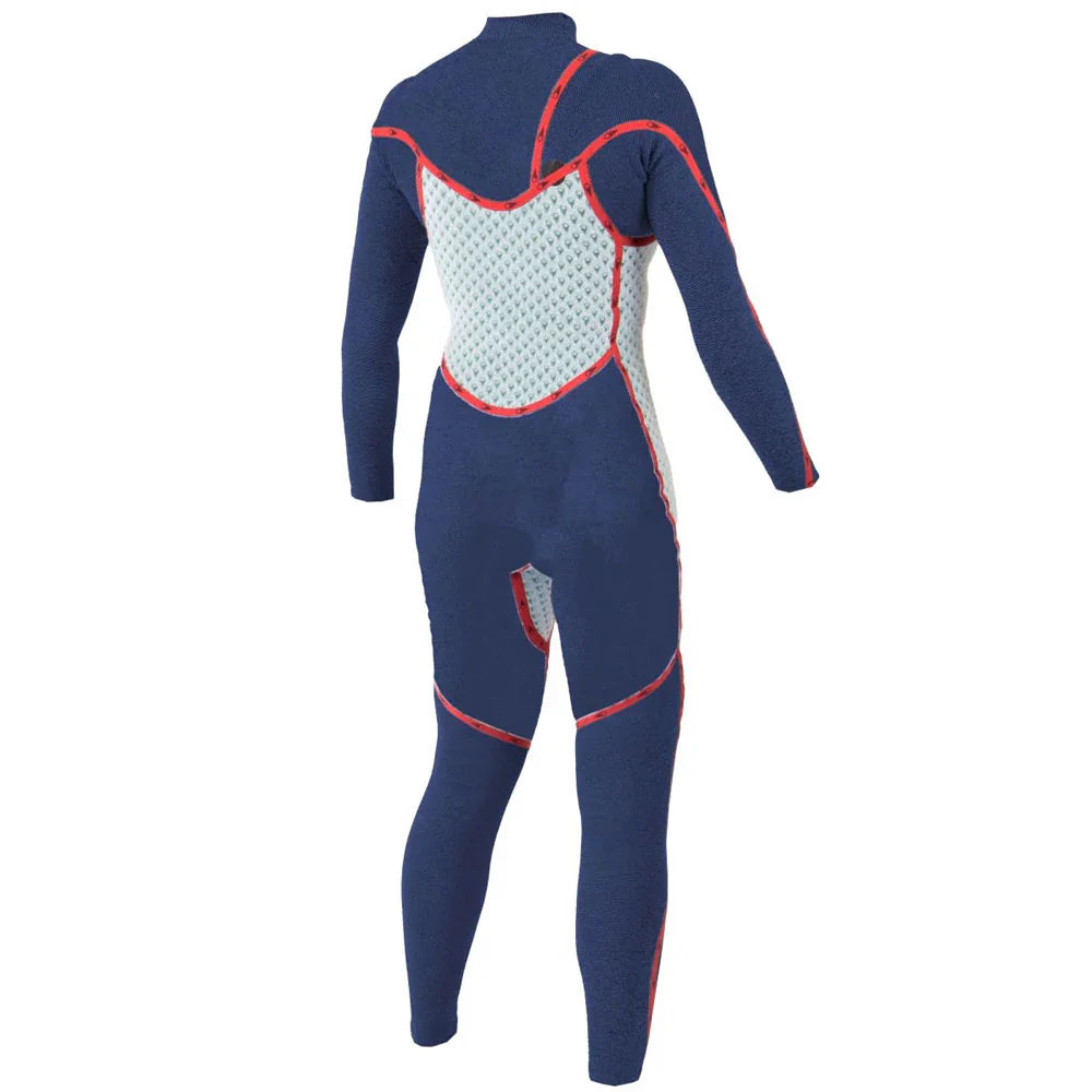 SOORUZ | GURU PRO CZ 4/3 OPIUM WOMEN 25 | חליפת גלישה נשים 4/3 סגול סגירת חזה דוגית