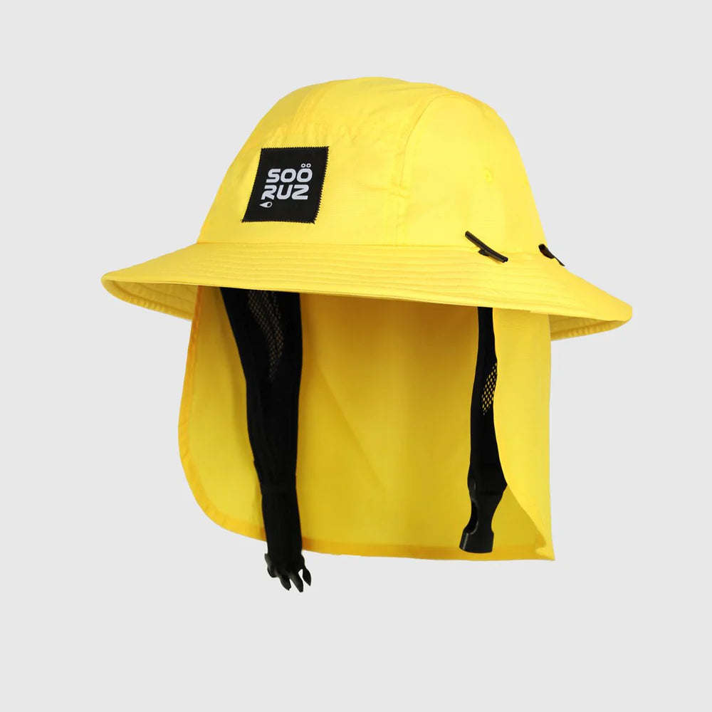SOORUZ | SURF HAT DYLAN | כובע גלישה רחב שוליים צהוב דוגית