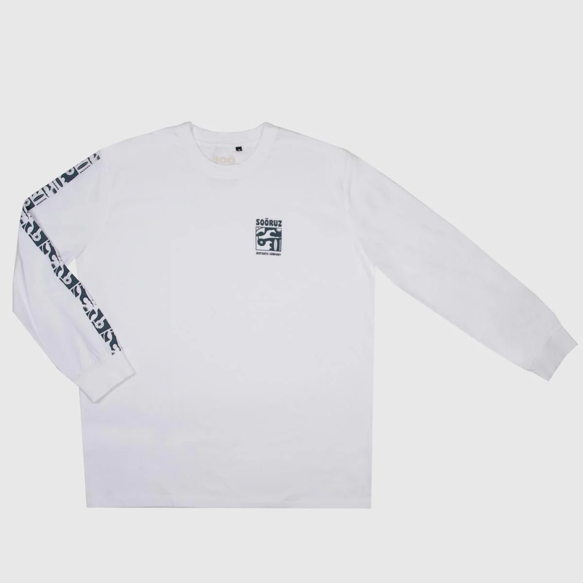SOORUZ | T-Chemise Bio SEACOST | חולצה ארוכה לבן סורוז דוגית