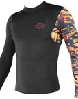 SOORUZ | TOP MEN 1/1 LS FIGHTER 2024 שחור XL דוגית