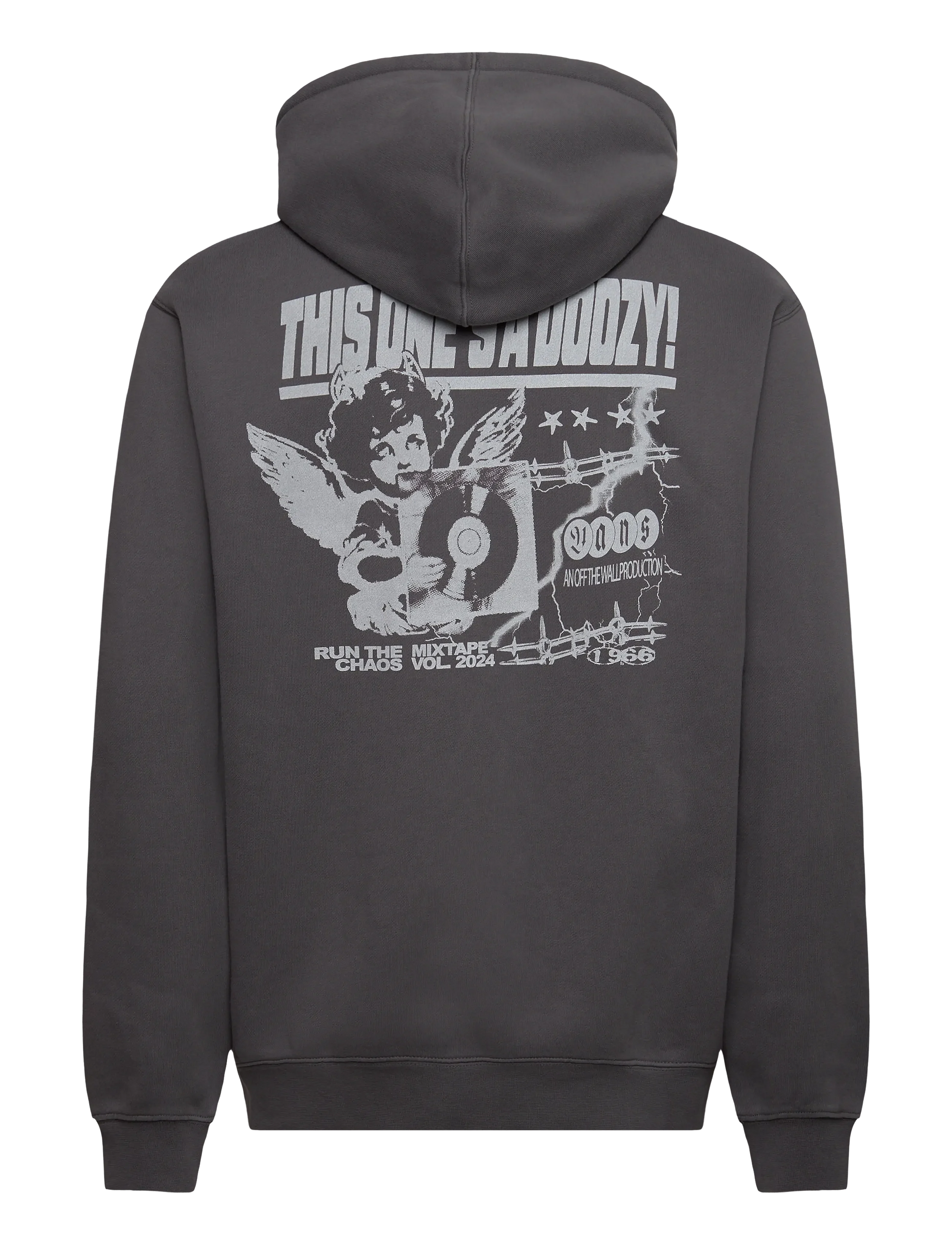 VANS | EARTHBOUND LOOSE PO FLEECE | ג'קט ואנס פליז אפור וי .אפ ישראל (אפראל) בע"מ