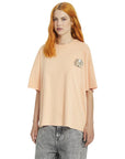 VOLCOM | MY GUYS TEE | חולצה טי שירט אפרסק נשים OS VOLCOM